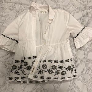 Embroidered Broome Street Blouse by Kate spade